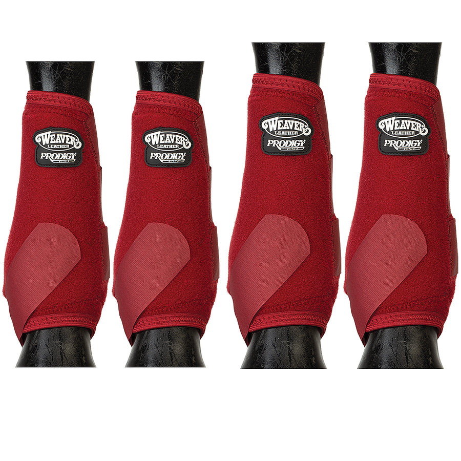 Medium Weaver H. Leg Boots Front Rear Prodigy Athletic Four Pack Blue by Hilason – Cowboy and equestrian accessories
