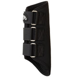 Large Horse Splint Boots Pair Neoprene Suede Padding Black - Uhorse