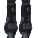 Large  Weaver Horse Front Boots Synergy Guardian Athletics Black