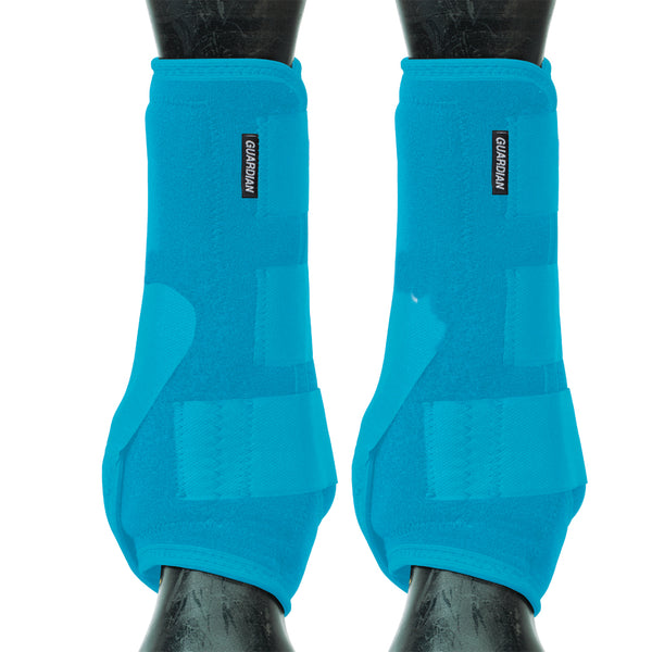 Large Horse Front Boots Synergy Guardian Athletics Turquoise - Uhorse