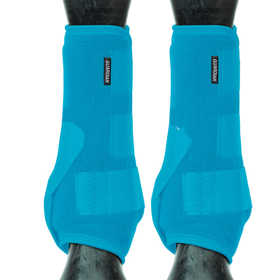 Large Horse Front Boots Synergy Guardian Athletics Turquoise - Uhorse