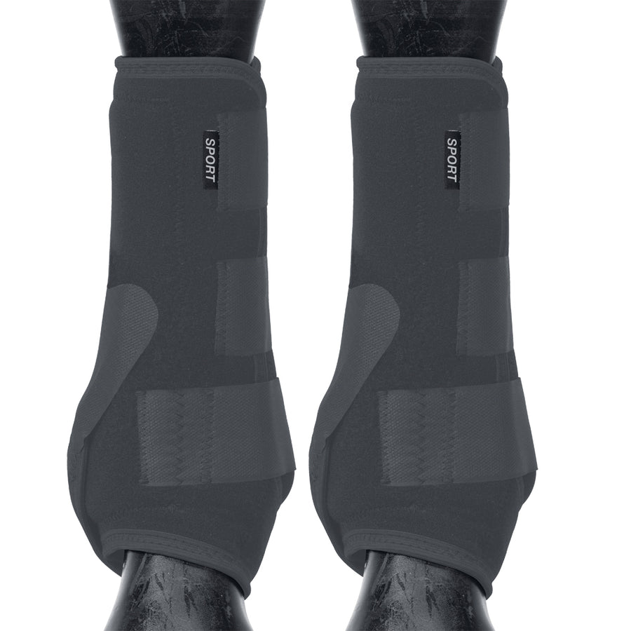 Horse Front Boots Synergy Sport Athletics Graphite - Uhorse