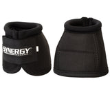 Small Horse Bell Boots Synergy Sport 2520D Ballistic Black - Uhorse