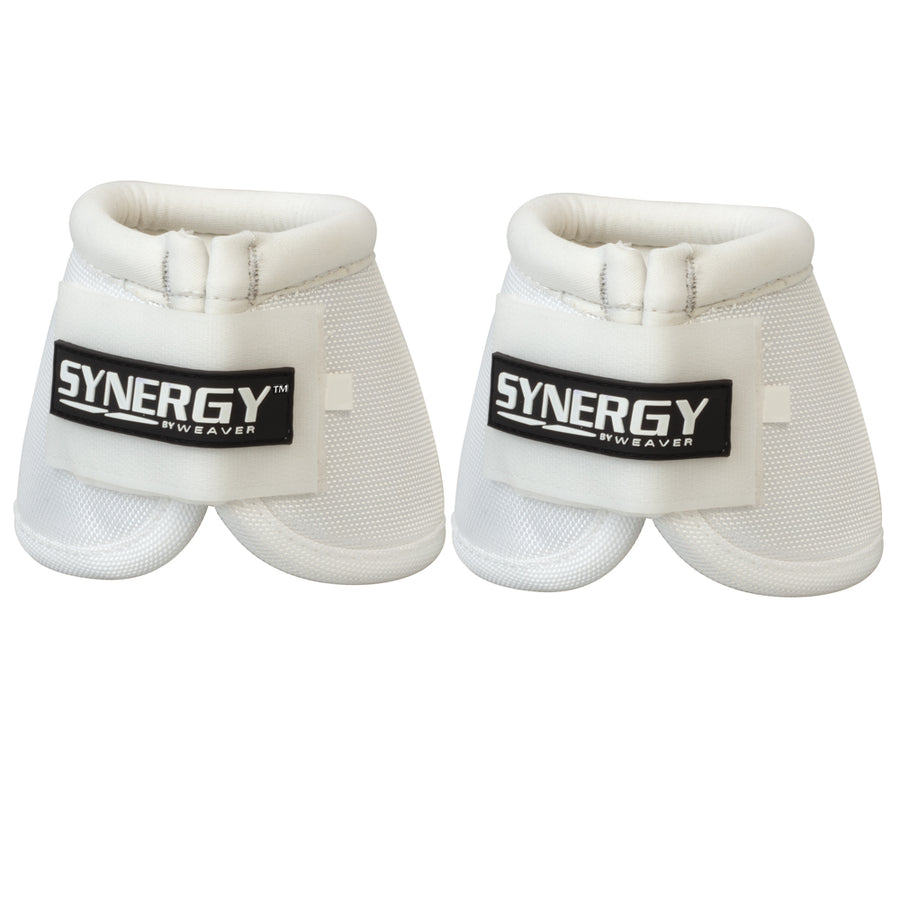 Horse Bell Boots Synergy Sport 2520D Ballistic White - Uhorse