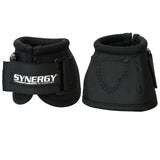 X Large Horse Bell Boots Synergy Extended Life Black - Uhorse