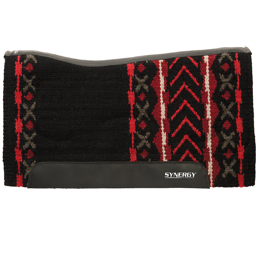 33 In X 38 Horse Saddle Pad Synergy Natural Fit Performance Red - Uhorse