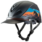 Medium Troxel Horse Riding Helmet Western Dakota Badlands - Uhorse
