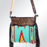 American Darling Cross Body Saddle Blanket Genuine Leather Western Women Bag |Handbag Purse Crossbody for Cute