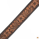 HILASON Western Horse Headstall Breast Collar Wither Strap Set American Leather Floral