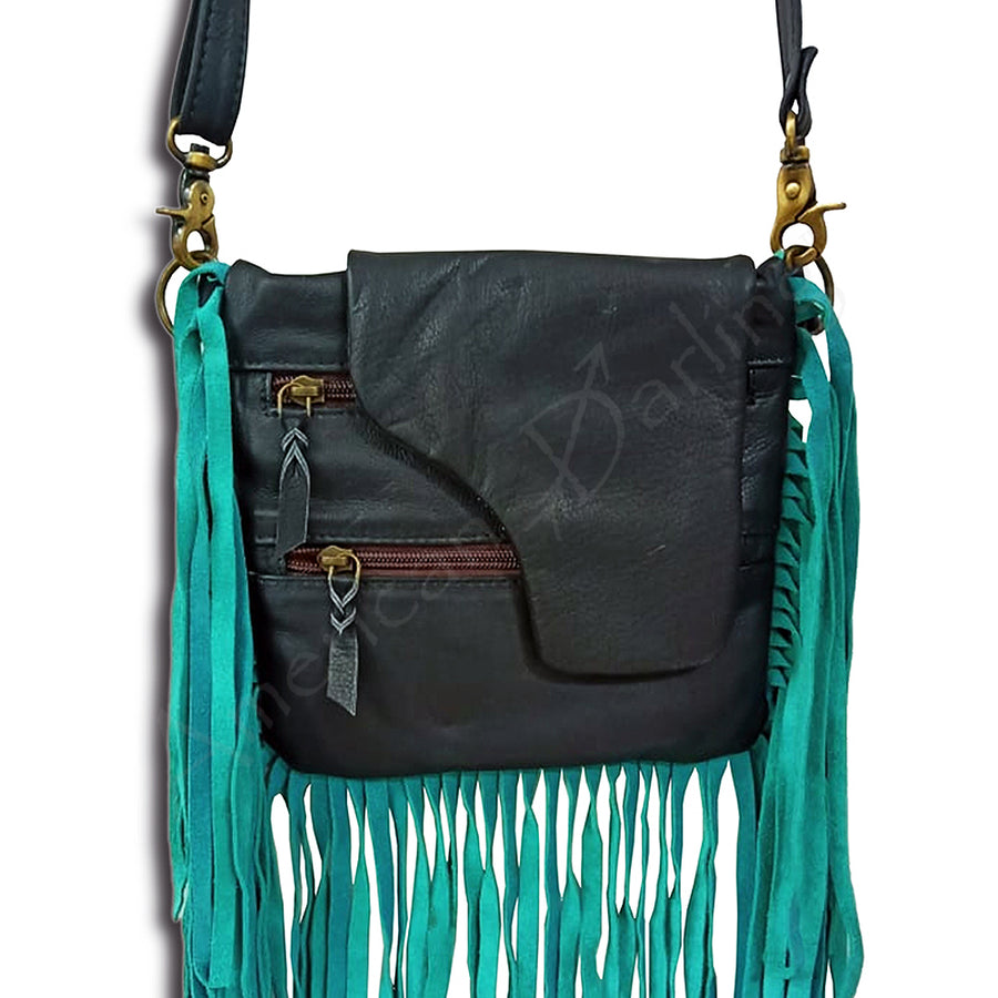 American Darling Crossbody Genuine Leather Women Bag W. Handbag Purse by Hilason – Cowboy and equestrian accessories