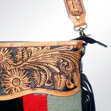 American Darling Cross Body Hand Tooled Saddle Blanket Genuine Leather Western Women Bag Handbag Purse | Crossbody Bag for Women | Cute Crossbody Bag | Crossbody Purse