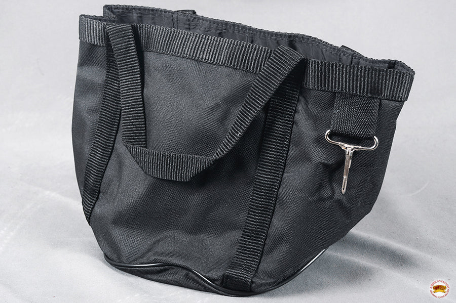 HILASON Horse Grooming Bag Heavy Duty Durable Canvas