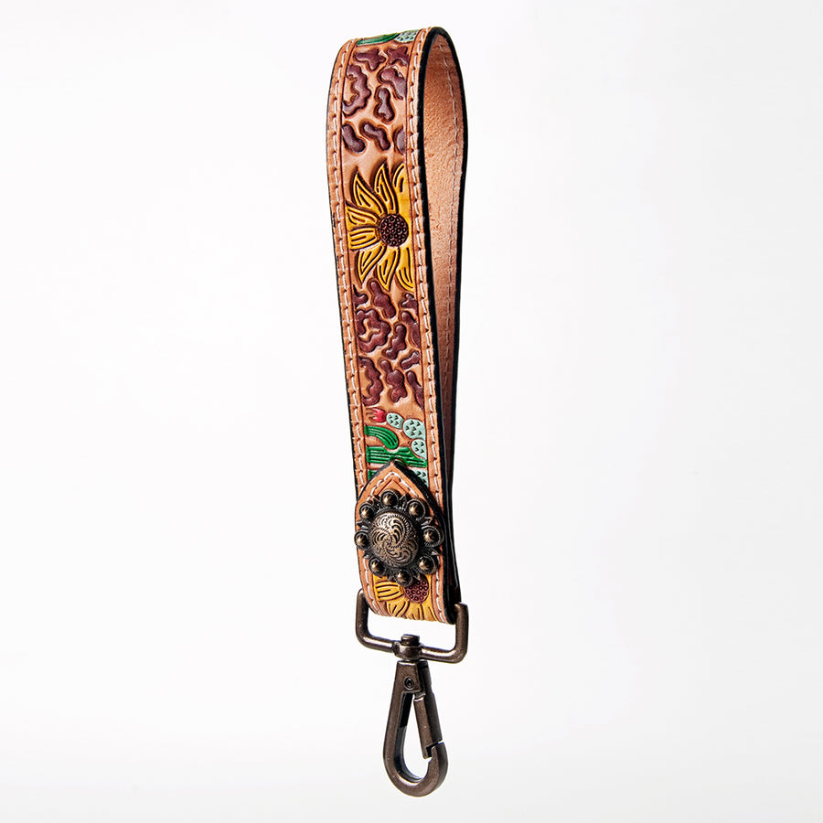 American Darling ADBRF130 Hand Tooled Genuine Leather Handle Strap For by Hilason – Cowboy and equestrian accessories