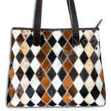 American Darling Tote Hair on Genuine Leather Western Women Bag Handbag Purse | Travel Bags College Casual