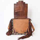 American Darling ADBG543 Large Crossbody Hand Tooled Genuine Leather Women Bag Western Handbag Purse