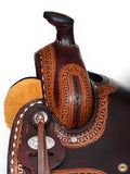 Western Horse Saddle American Leather Ranch Roping Hilason