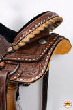 HILASON Western Horse Barrel Racing Saddle Trail American Leather | Western Saddle | Saddle for Horses | Barrel Racing Saddle