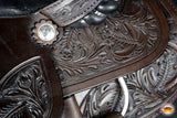 Western Horse Saddle American Leather Cowboy Trail Ranch Roping Hilason