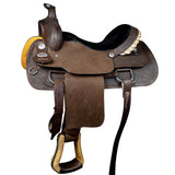 Western Horse Saddle American Leather Ranch Roping Cowboy Hilason