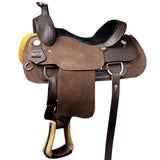 Western Horse Saddle American Leather Ranch Roping Cowboy Hilason