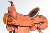 Comfytack Western Horse Saddle Genuine Leather Trail Roping  Ranch  Tack Set