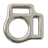5/8 In X3/4 In Hilason 2 Sided Halter Square Malleable Iron Nickel Plated