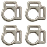 5/8 In X3/4 In Hilason 2 Sided Halter Square Malleable Iron Nickel Plated