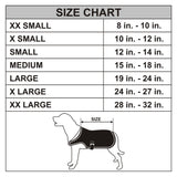 HILASON Waterproof Dog Winter Jacket Coat 600D 200GSM Heavy Duty Turnout Blanket – Warm Fleece-Lined Coat for Cold Weather  for Small Medium Large Dogs