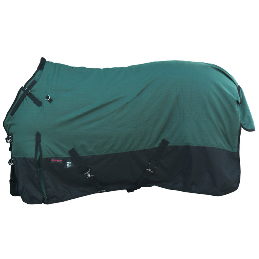 Hilason 1200D Waterproof Turnout Miniature Horse Winter Blanket Green - Uhorse