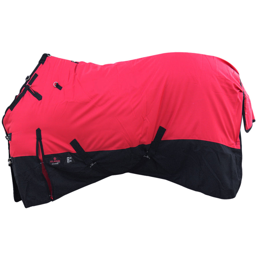 42 in Hilason 1200D Waterproof Turnout Miniature Horse Winter Blanket Red - Uhorse