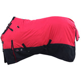 42 in Hilason 1200D Waterproof Turnout Miniature Horse Winter Blanket Red - Uhorse