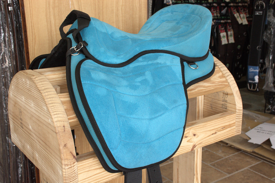 Western Bareback Horse Saddle Pleasure Trail Riding Treeless Hilason