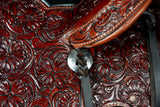 12 In Western Leather Youth Child Horse Saddle Trail Ranch Roper