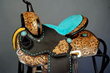 13 In Western Leather Youth Child Horse Saddle Trail Barrel Racing