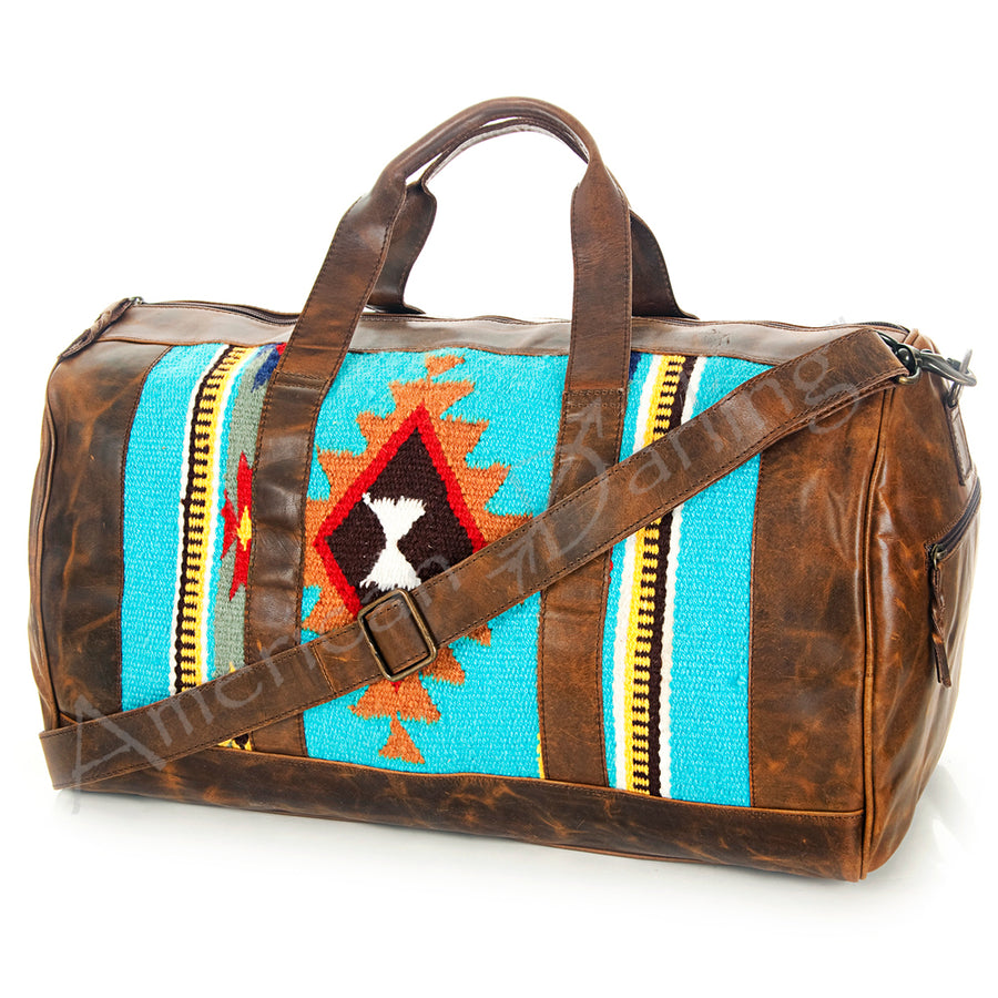 GIBG209 American Darling Saddle Blanket Genuine Leather Women Bag W. by Hilason – Cowboy and equestrian accessories