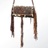 GIBG215 American Darling Hand Tooled Genuine Leather Women Bag W. by Hilason – Cowboy and equestrian accessories
