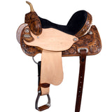 Western Horse Saddle American Leather Flex Trail Barrel Hilason