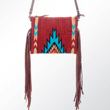 American Darling Cross Body Saddle Blanket Genuine Leather Women Bag
