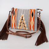 American Darling Cross Body Saddle Blanket Genuine Leather Women Bag Western Handbag Purse