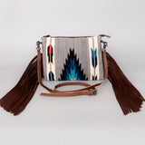 American Darling Cross Body Saddle Blanket Genuine Leather Women Bag Western Handbag Purse