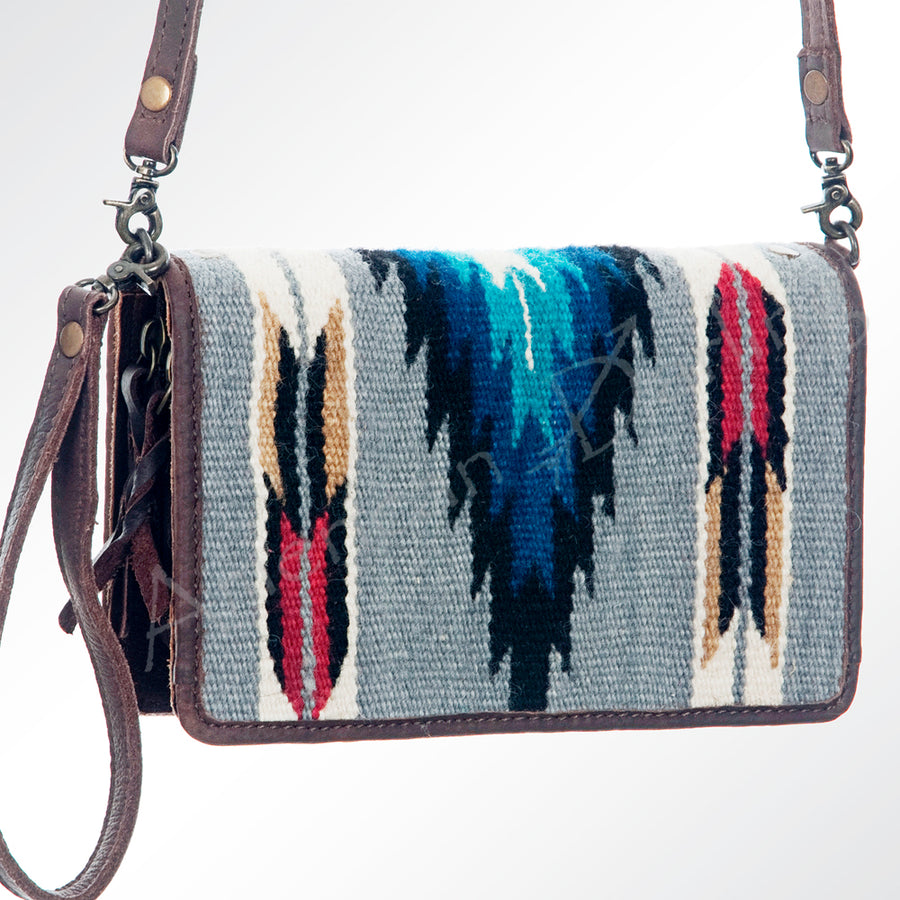 American Darling Saddle Blanket Leather Organiser Bag - Uhorse