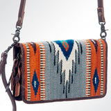American Darling Organiser Hair On Genuine Leather women bag western handbag purse