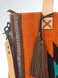 American Darling Tote Saddle Blanket Genuine Leather Western Women Bag Handbag Purse | Western Tote Bag | Travel Tote Bags | College Tote Bag | Casual Tote Bag