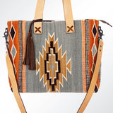 American Darling Tote Saddle Blanket Genuine Leather Women Bag Western Handbag Purse