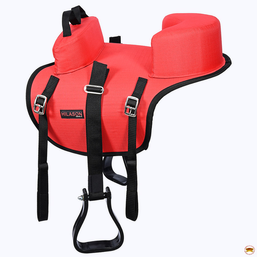 HILASON Western Horse Saddle Buddy Seat for Kids | Compatible with Horses Children Junior Equestrian