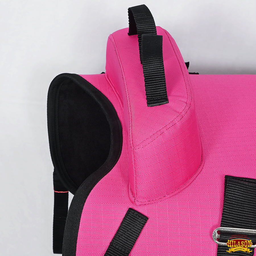 HILASON Western Horse Saddle Buddy Seat for Kids | Compatible with Horses Children Junior Equestrian
