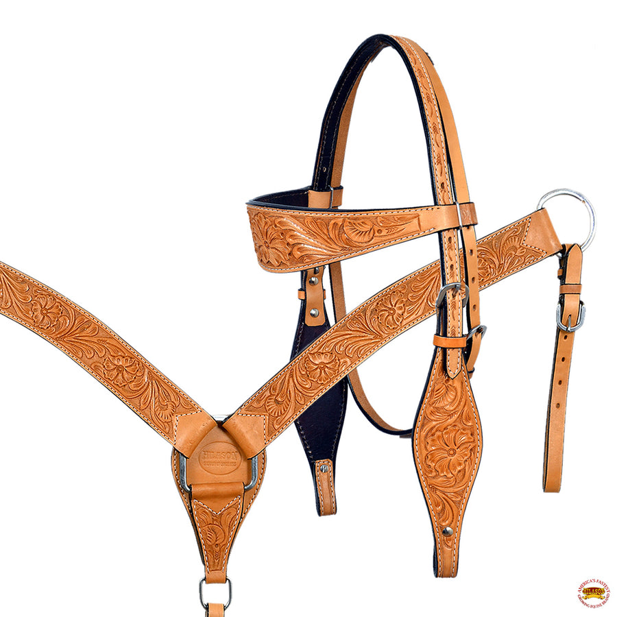 HILASON Western Horse Saddle American Leather Flex Trail Barrel Tack | for Horses