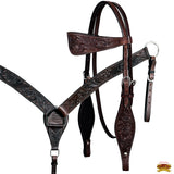HILASON Western Horse Saddle American Leather Flex Trail Barrel Tack | for Horses