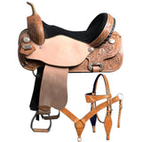 Western Horse Saddle American Leather Flex Trail Barrel Tack Hilason