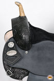 HILASON Western Horse Saddle American Leather Flex Trail Barrel Tack | for Horses